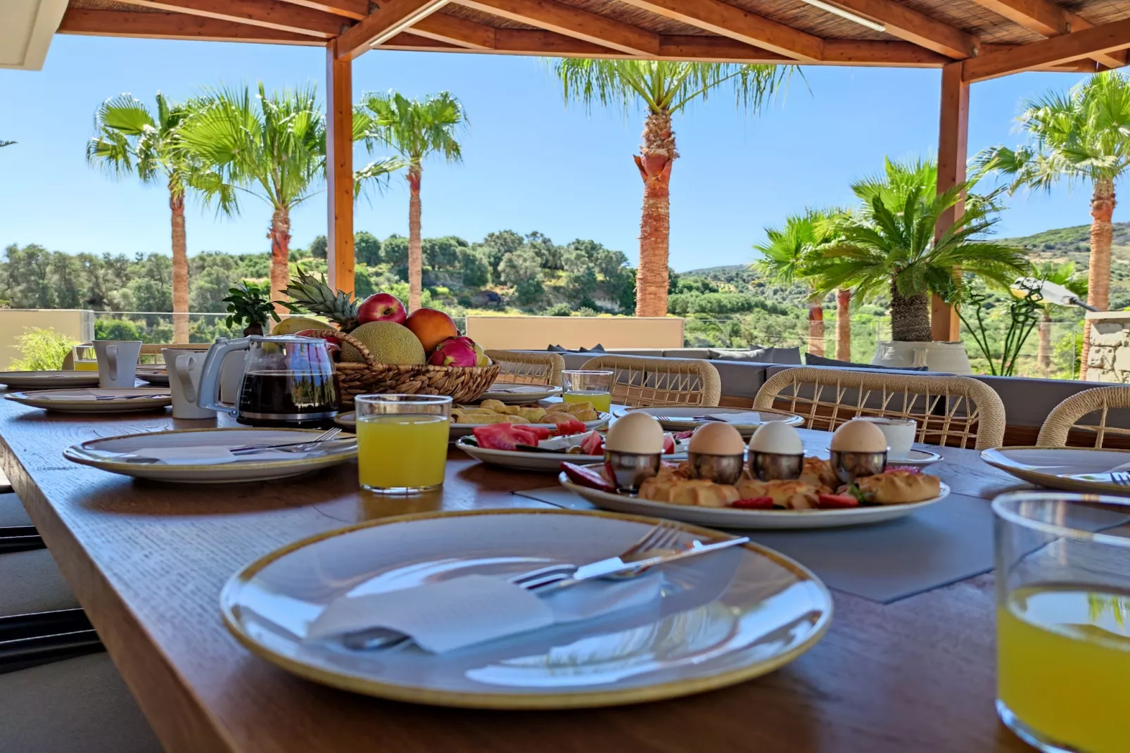 Kipo Paradiso stone villa-Terrace