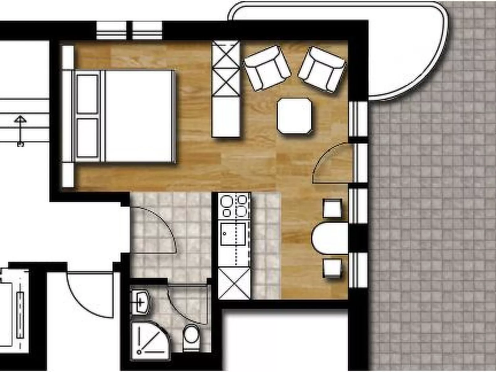 Helvetia Apartments-Inside