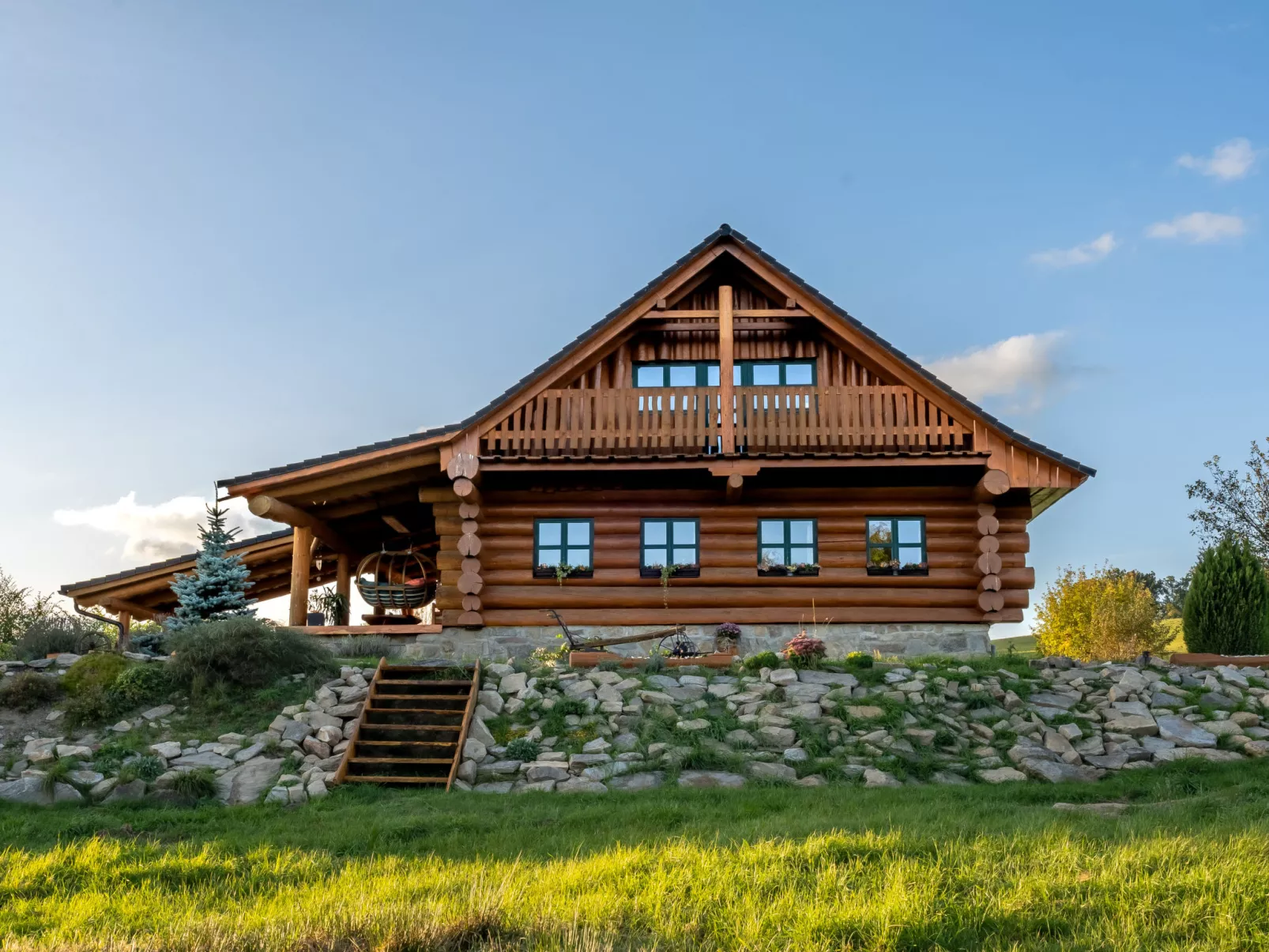 Srub Pohodář-Draußen
