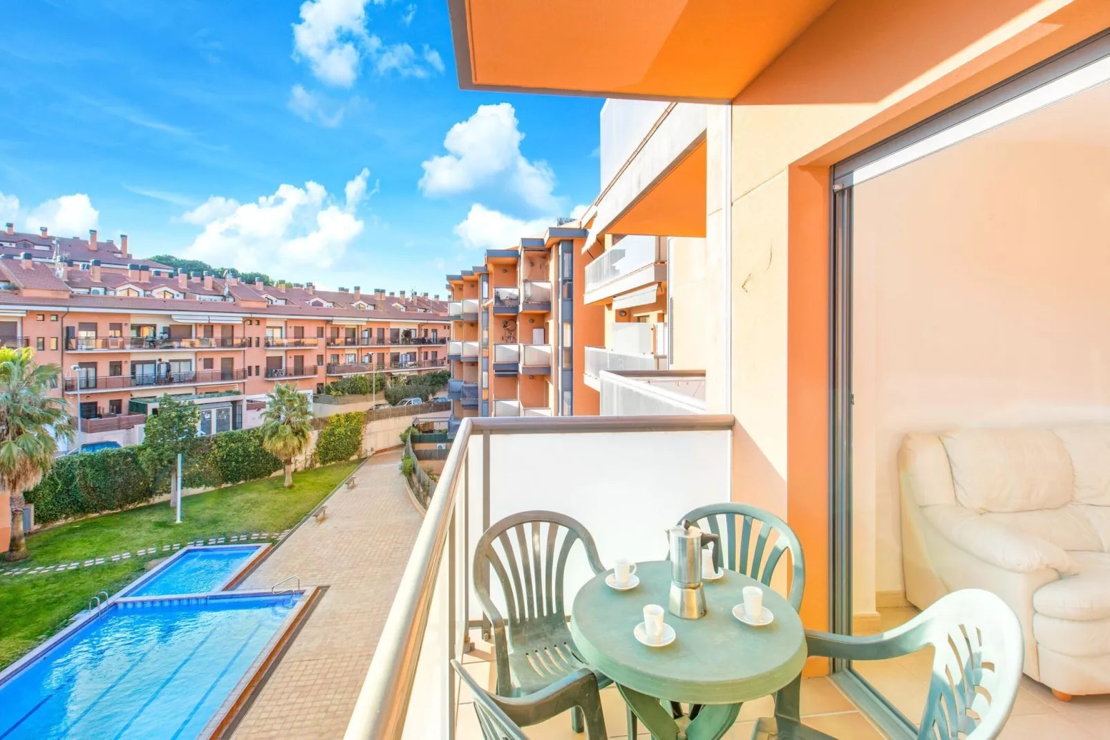Santa Cristina-Terrace balcony