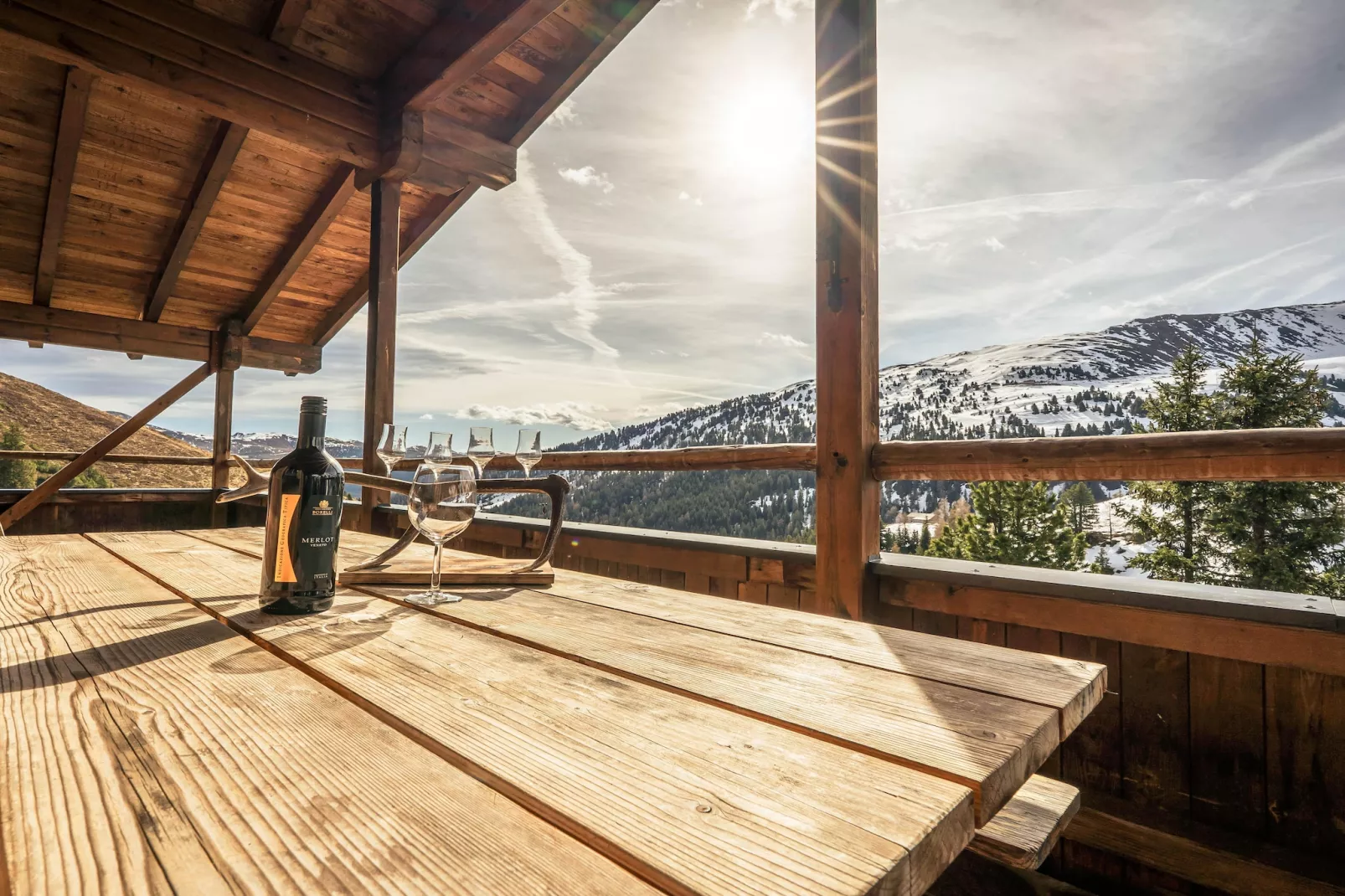 Edelweisshütte-Terrassenbalkon