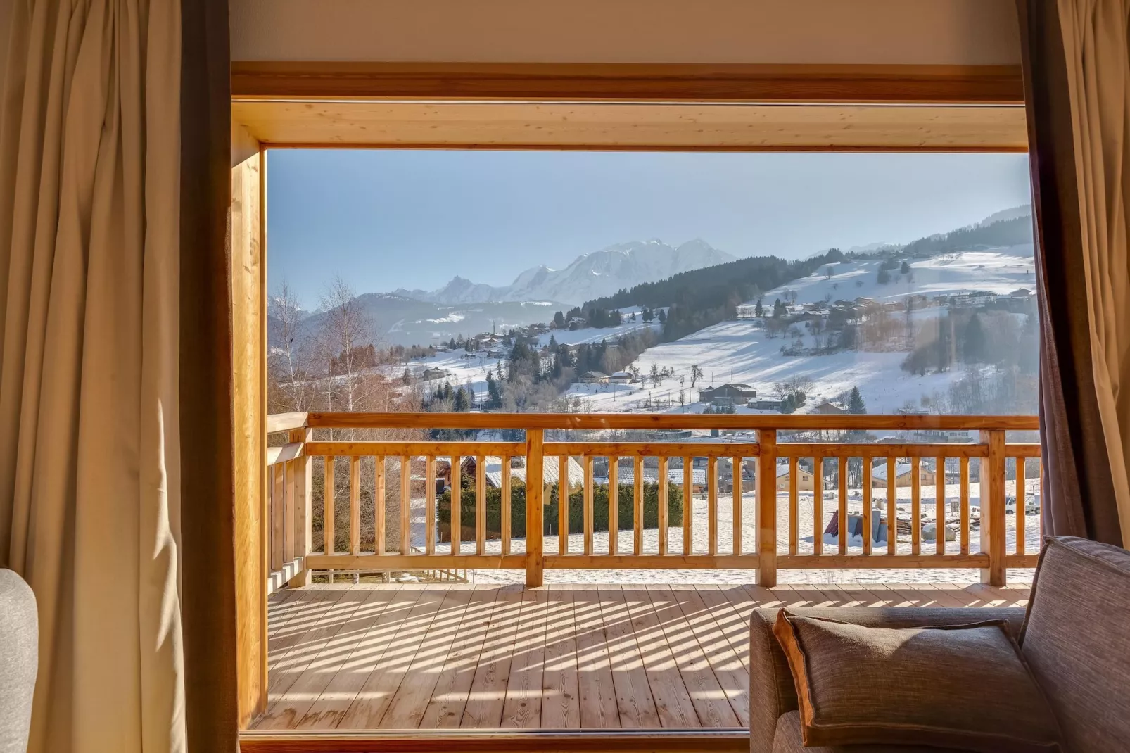 COMBLOUX Les Fermes du Mont Blanc - C61P-Terrace balcony