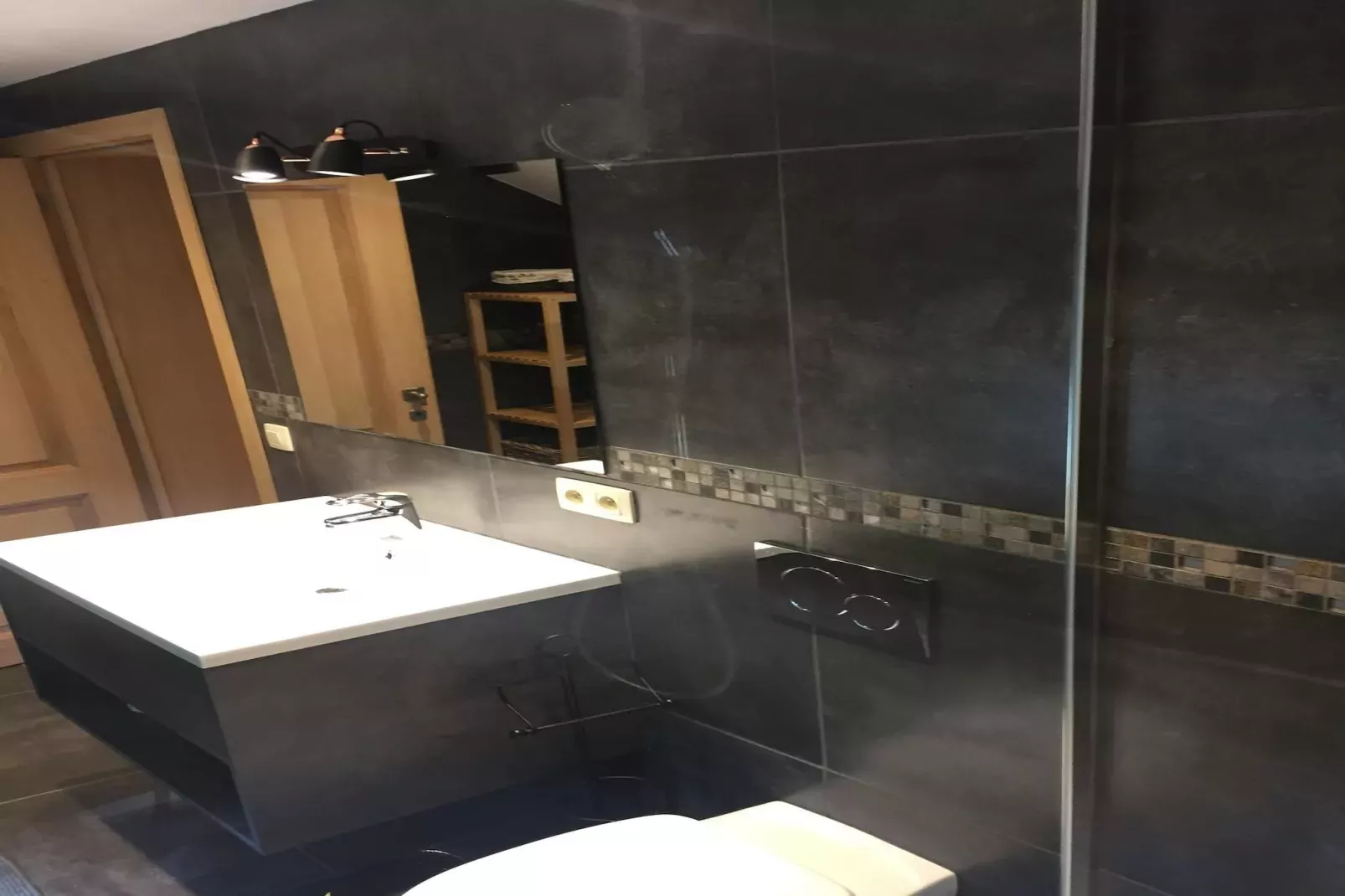 Appartement Ferme Simon-Bathroom
