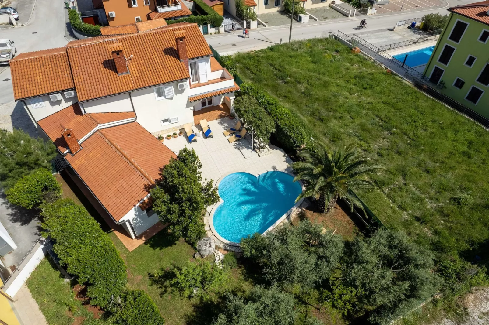 Villa Beauty with Private Pool-View summer
