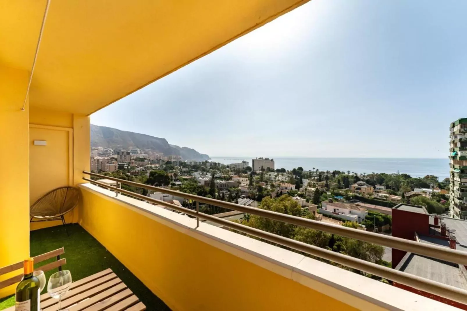 Apartamento con vistas al mar-Balcon-terrasse