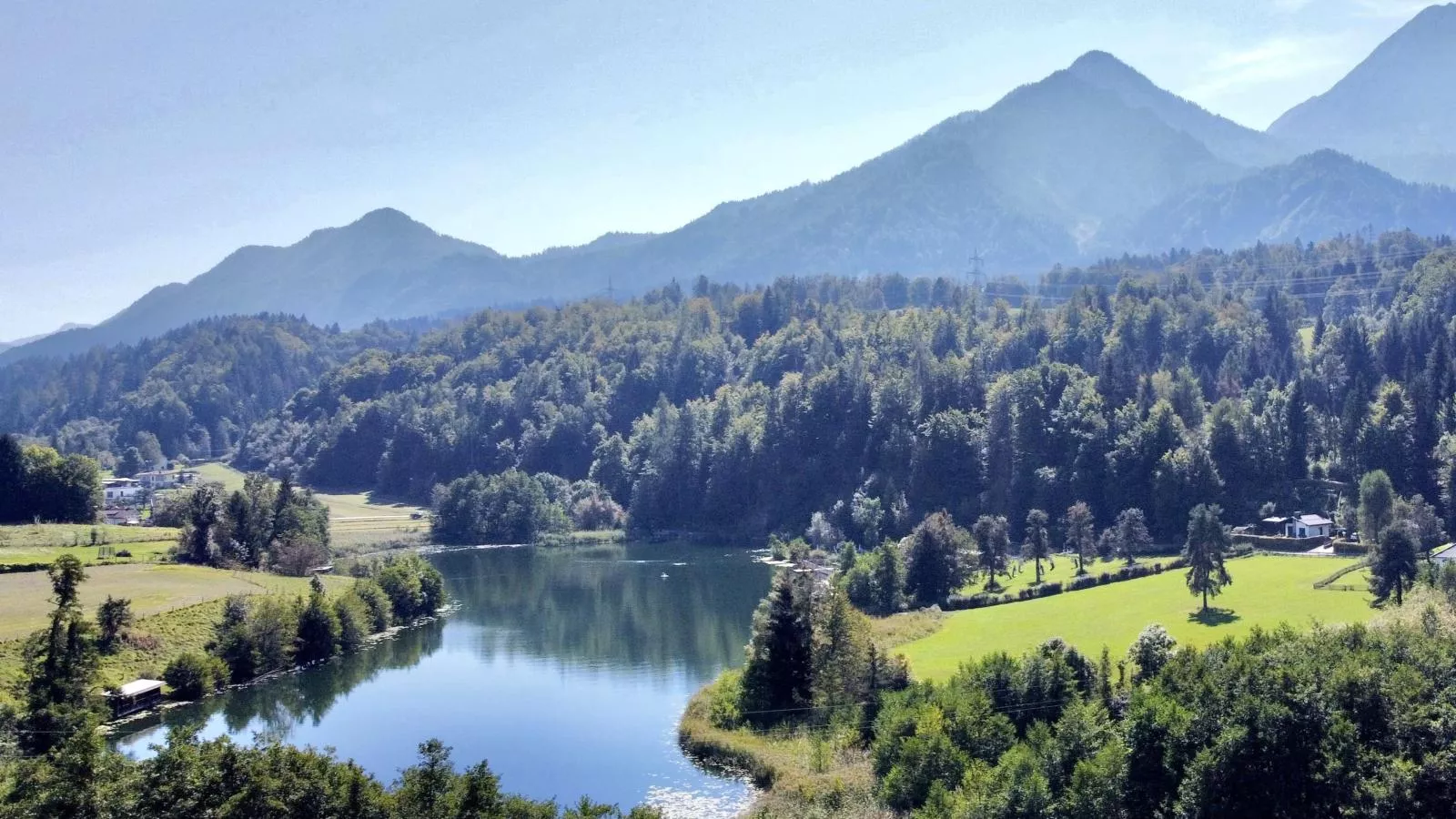 Residenz Aichwaldsee-Gebiete Sommer 1 km
