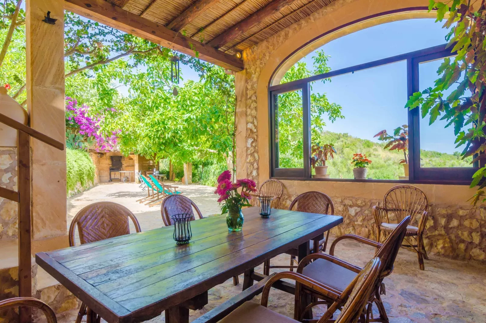 Ses Pedres - Terrasse/Balkon