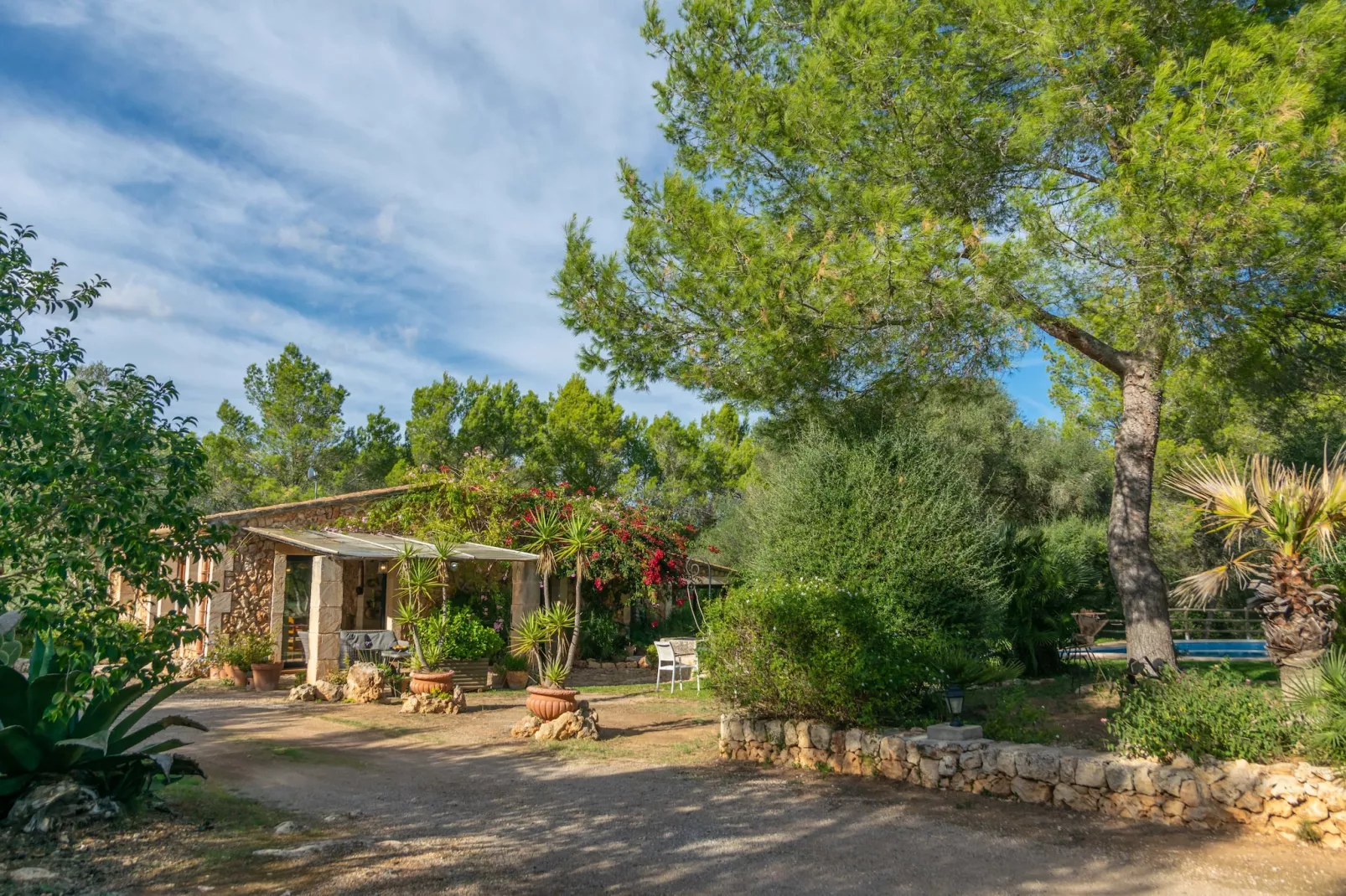 Garriga D'alcudiola-Gebiete Sommer 1 km