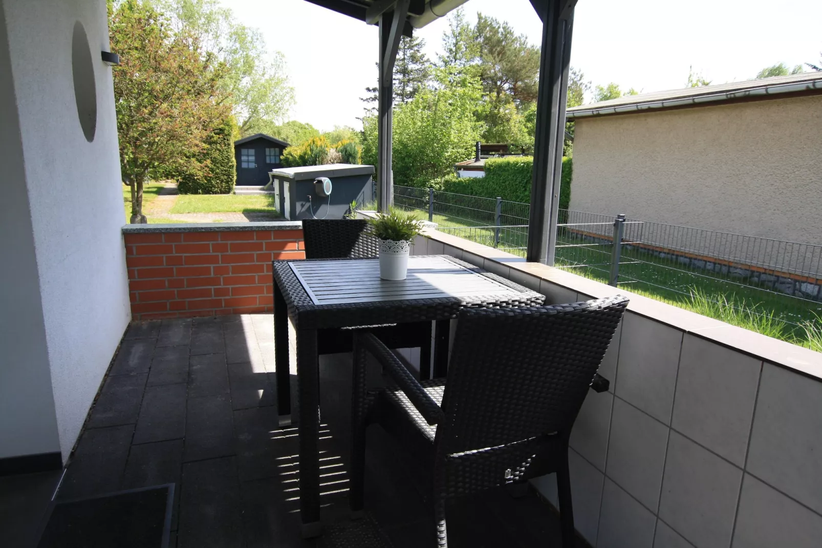 Ferienhaus mit Wasserblick 2 Pers-Terrace balcony