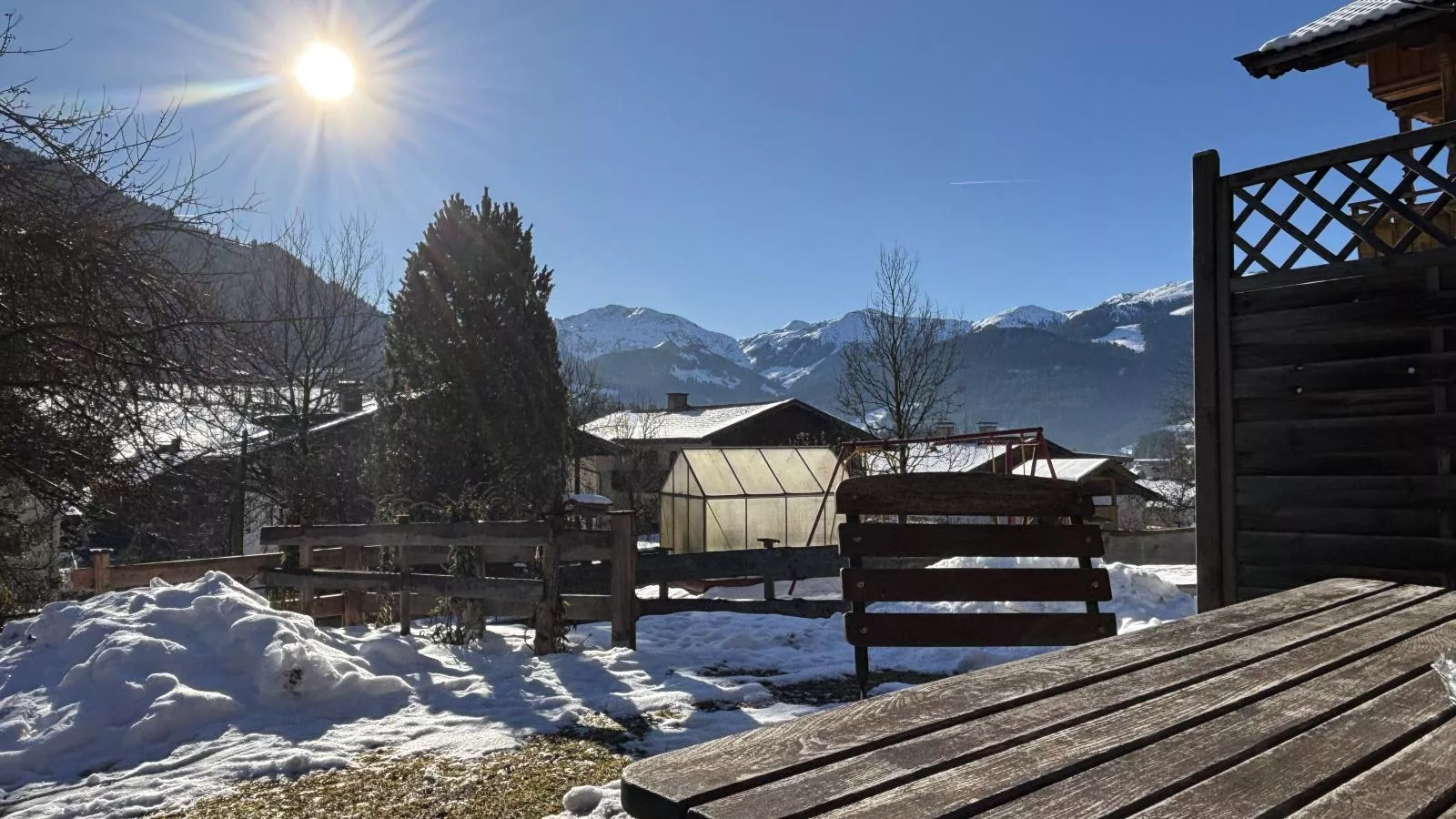 Huberhof-Aussicht Winter