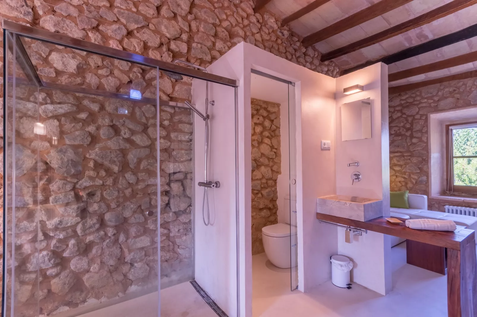 Es Rafal Vell de Buger, Finca 5StarsHome Mallorca-Bathroom