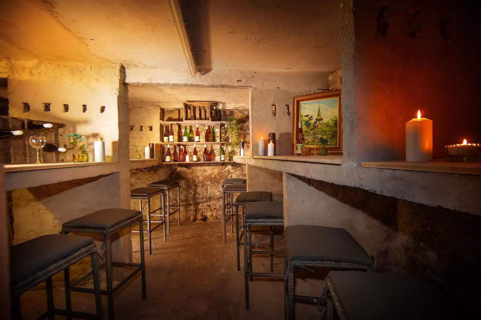 Weingut Mühlenschenke mit Weinkeller-Salle de loisirs