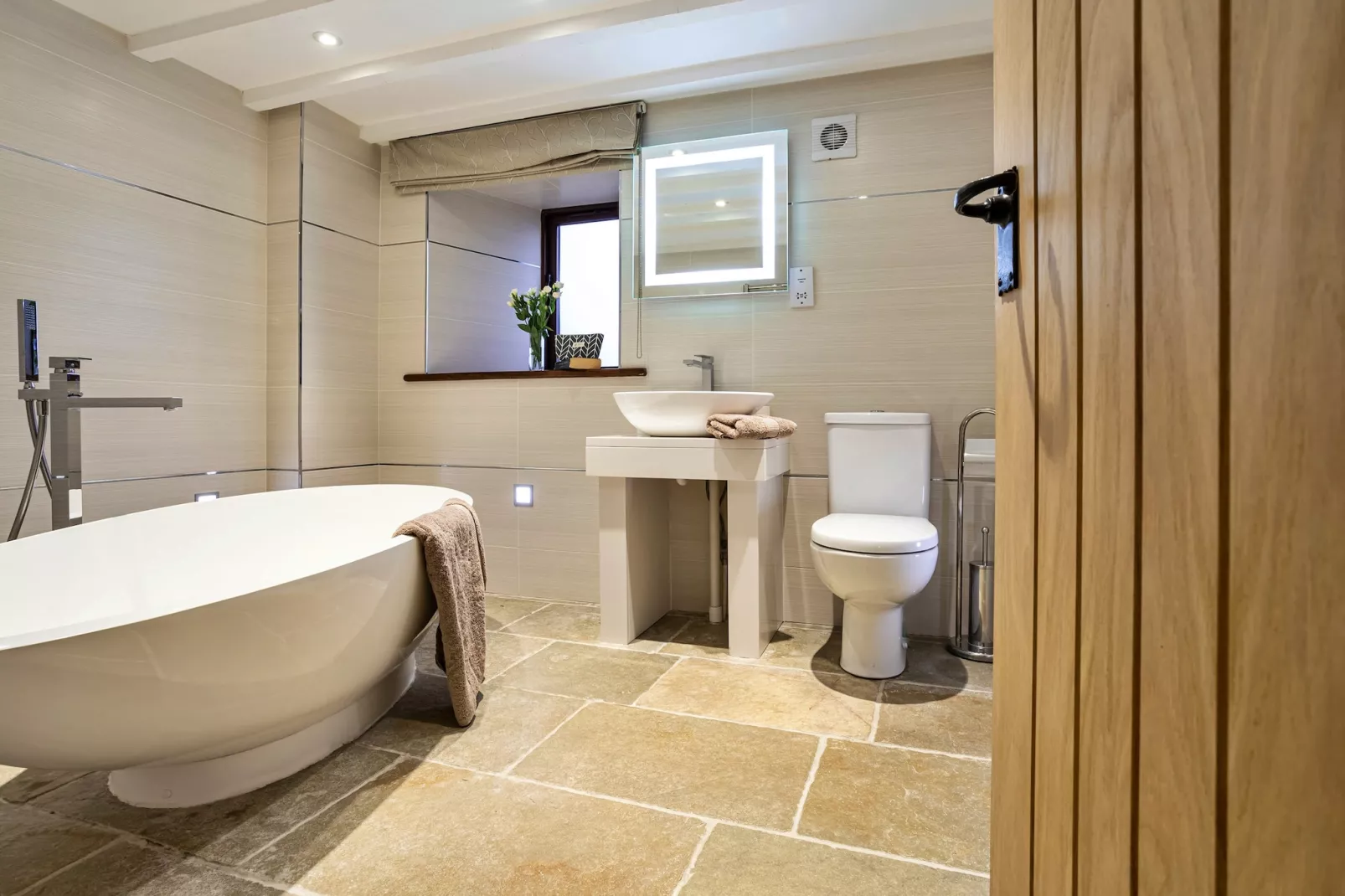 Bretherdale Barn-Badezimmer