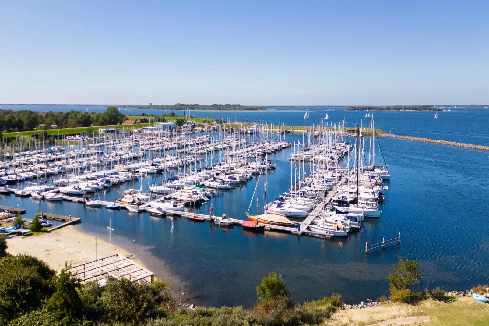Parc Port Greve 11-Gebiete Sommer 1 km