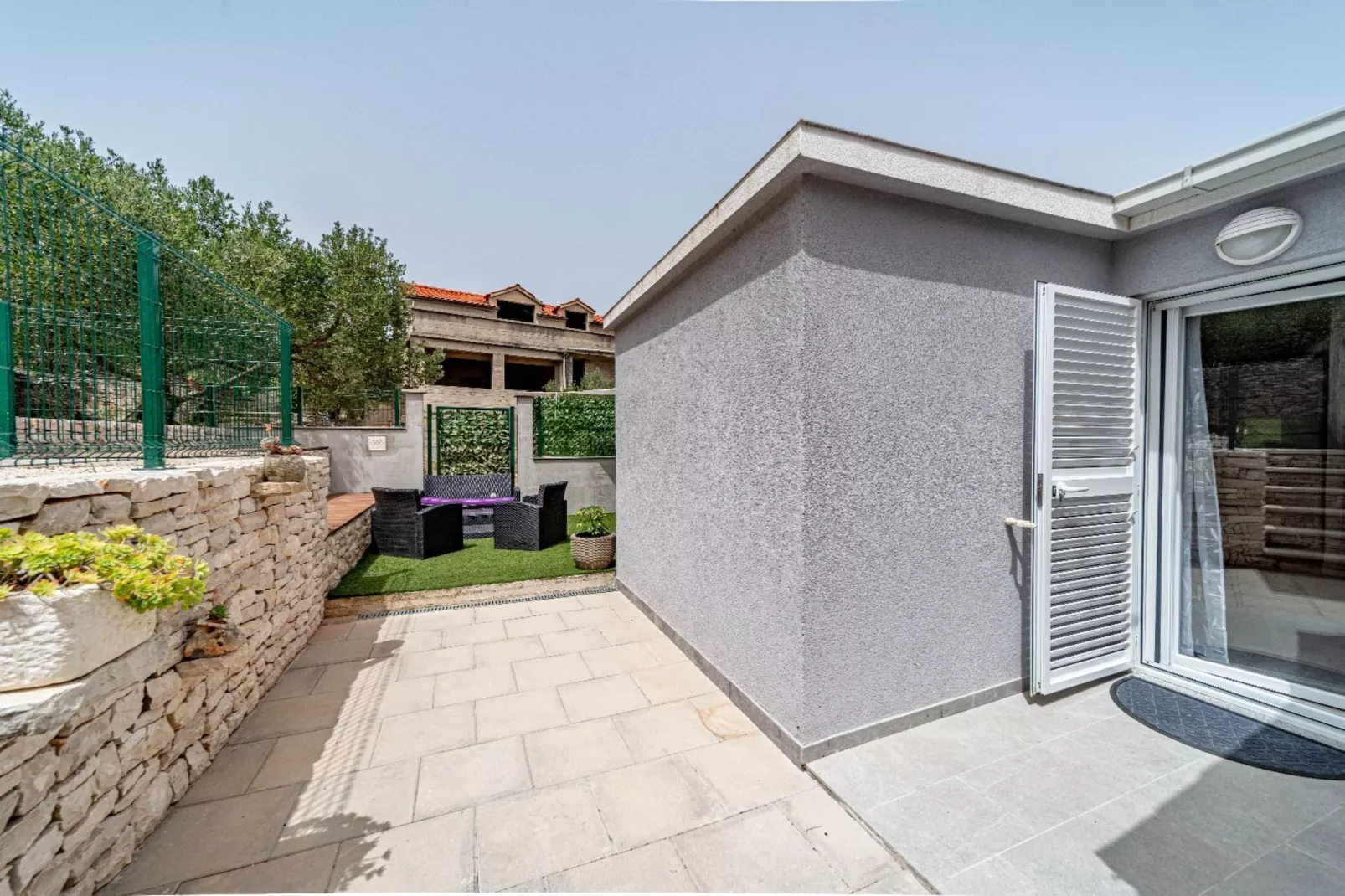 Stone House Blaca - Two Bedroom Stone House with Terrace and Sea View-Outdoor
