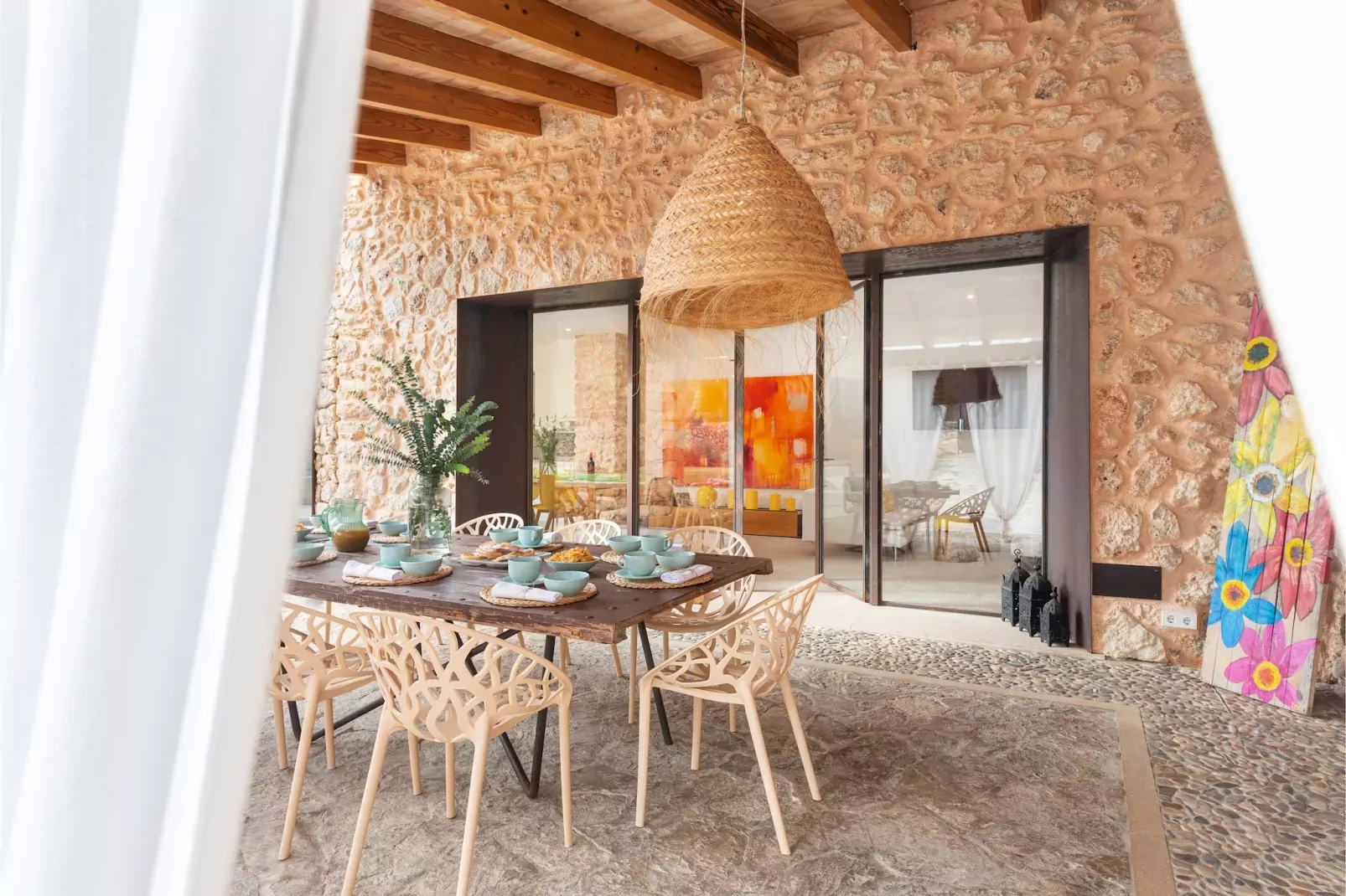 Can Font (costitx)-Balcon-terrasse