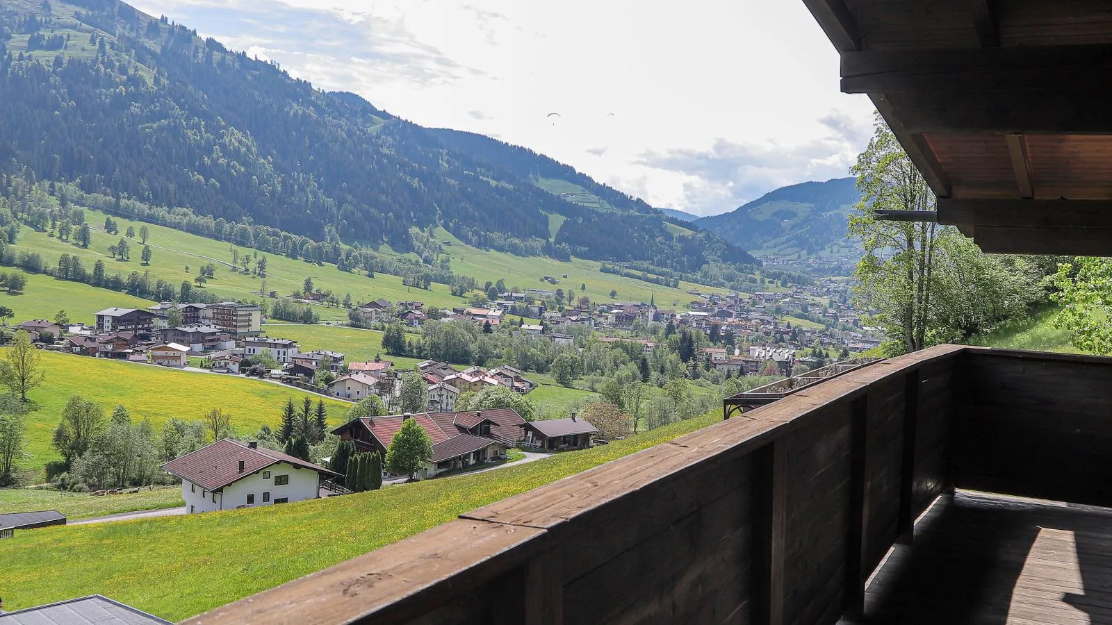 Kitzbüheler-Alpen Chalet-Aussicht Sommer