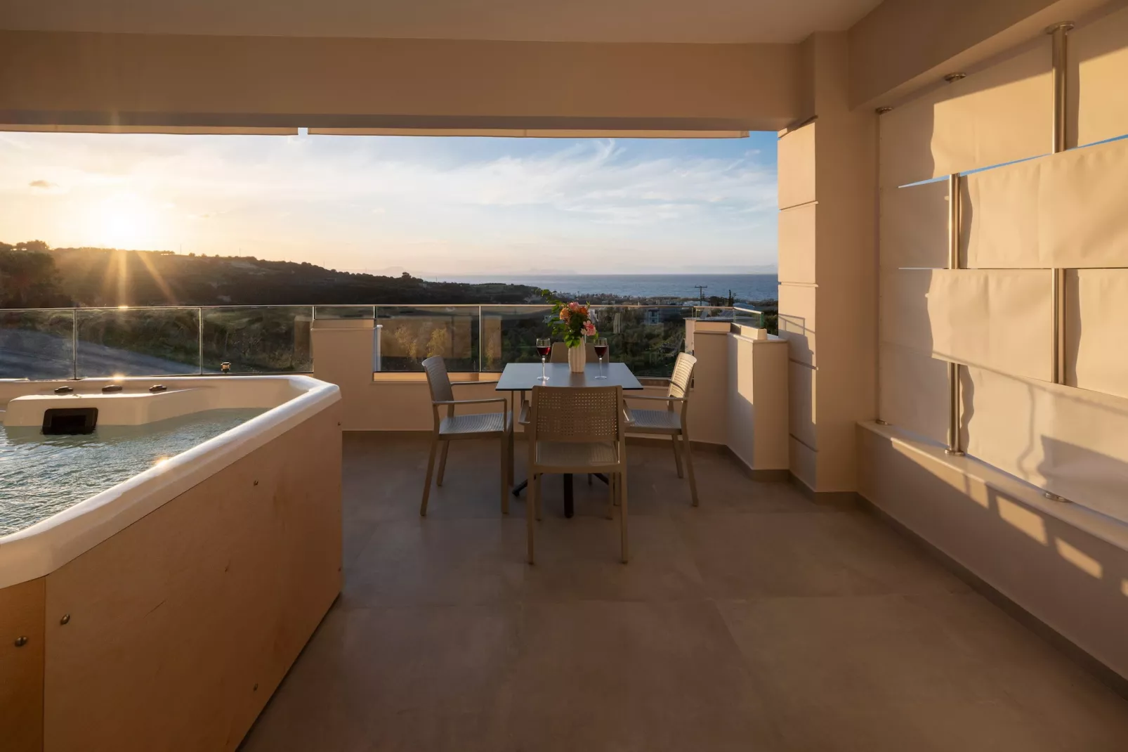 Zen Luxury Home-Terrassenbalkon