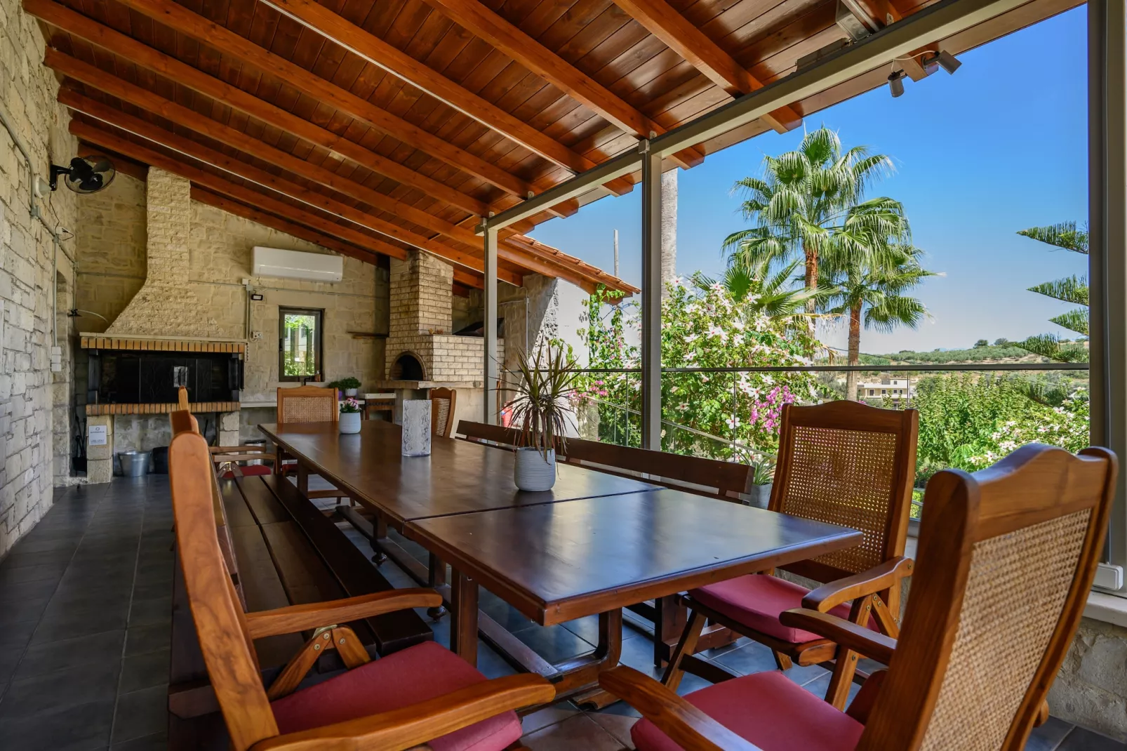 Kipo Paradiso stone villa-Terrace