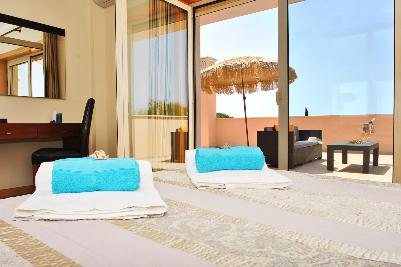Villa California-Chambre