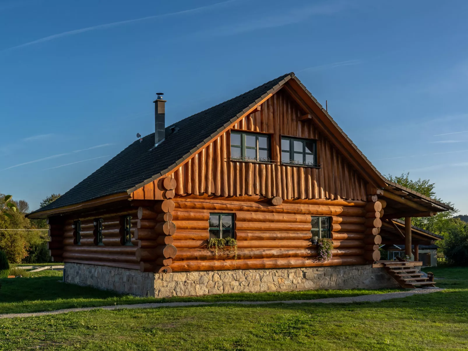 Srub Pohodář-Draußen
