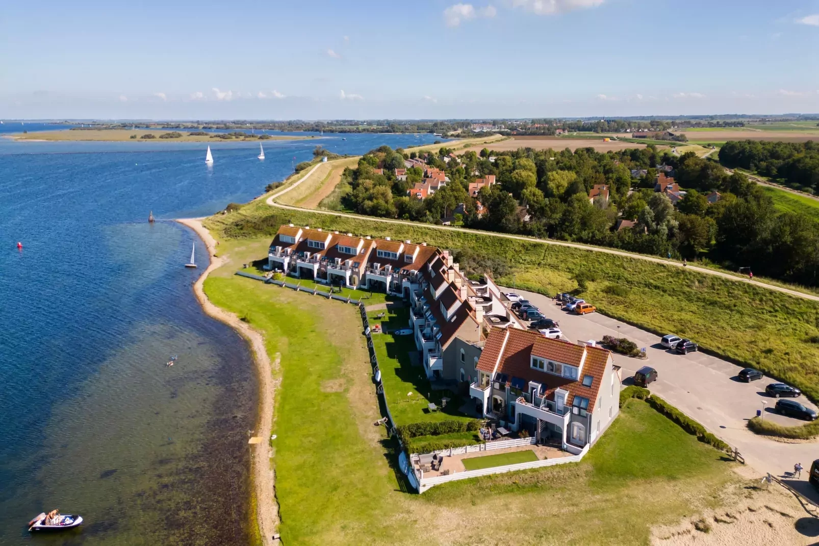Parc Port Greve 11-Gebiete Sommer 1 km
