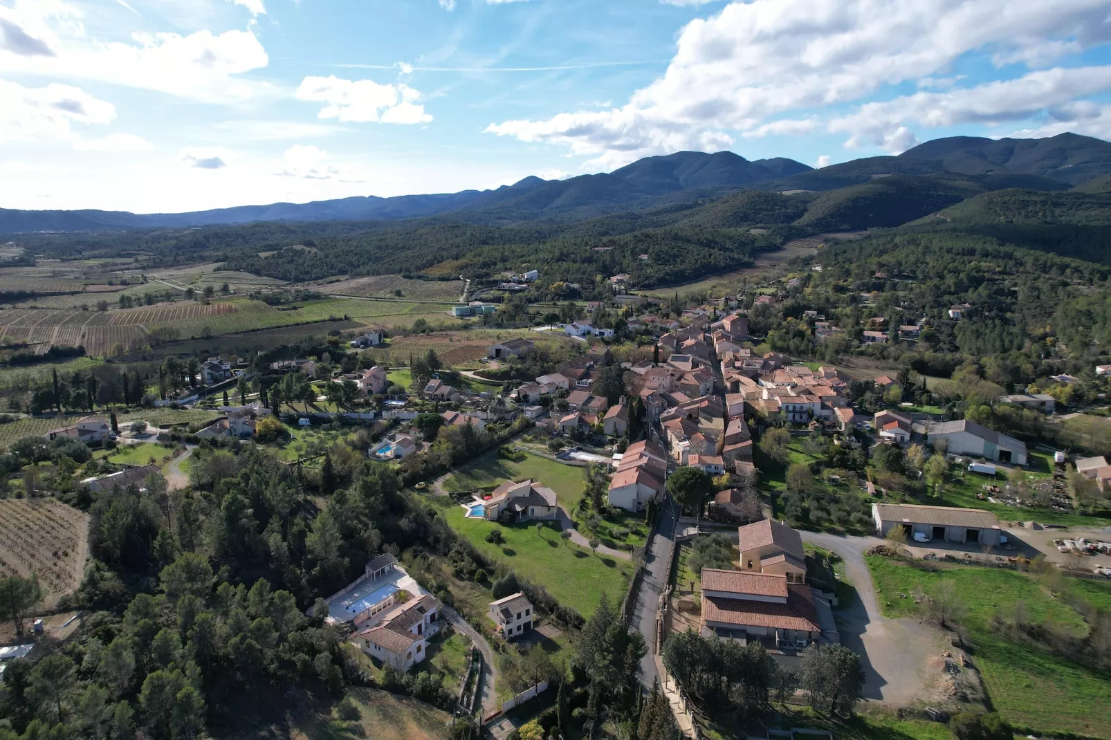 Villa Le Midi-Gebiete Sommer 1 km