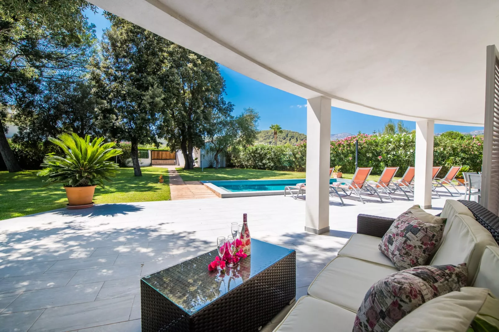 Casa Encinar-Terrasse