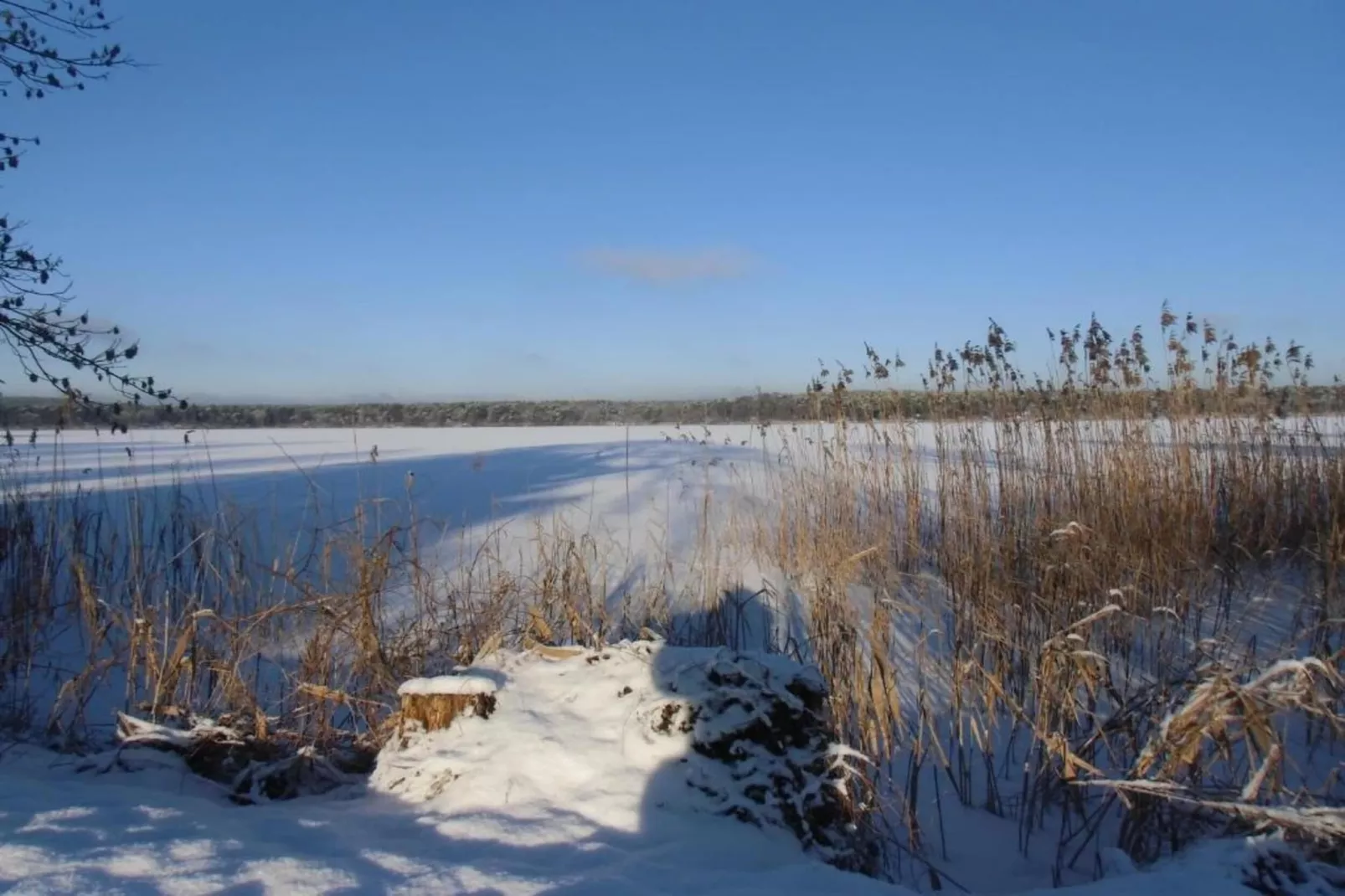 Ferienhäuschen in Schwerin-Area winter 20km