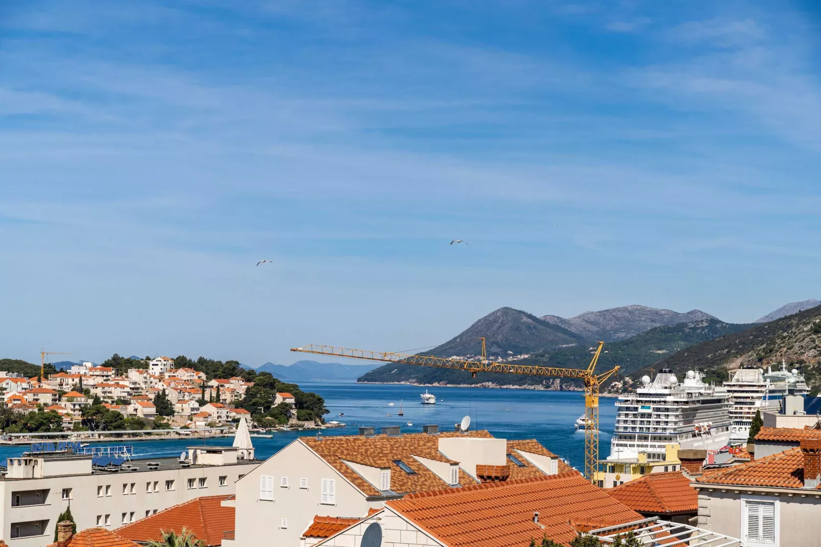 Apartment Radovan - One-Bedroom Apartment with Balcony and Sea View-Aussicht