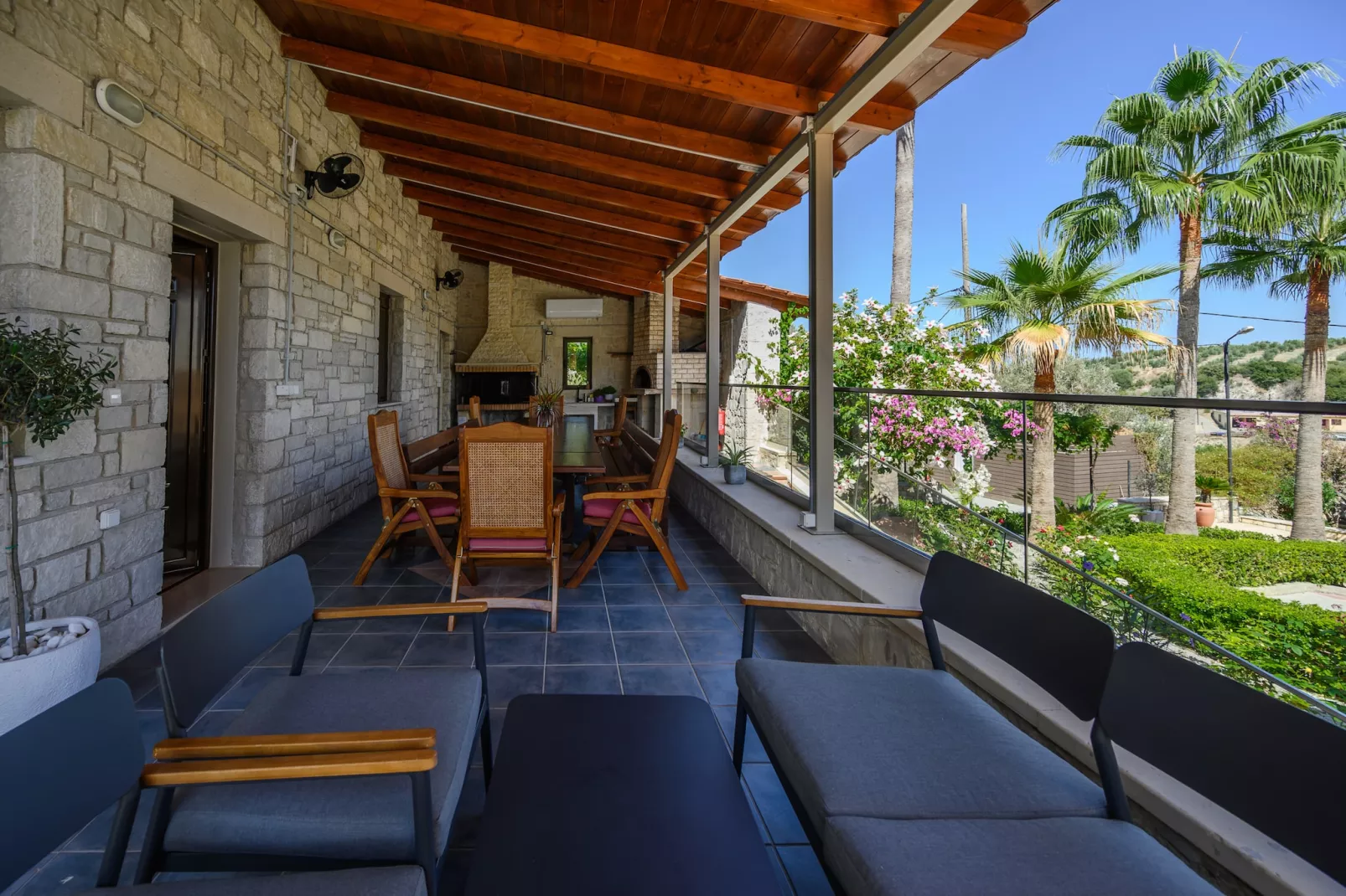 Kipo Paradiso stone villa-Terrace