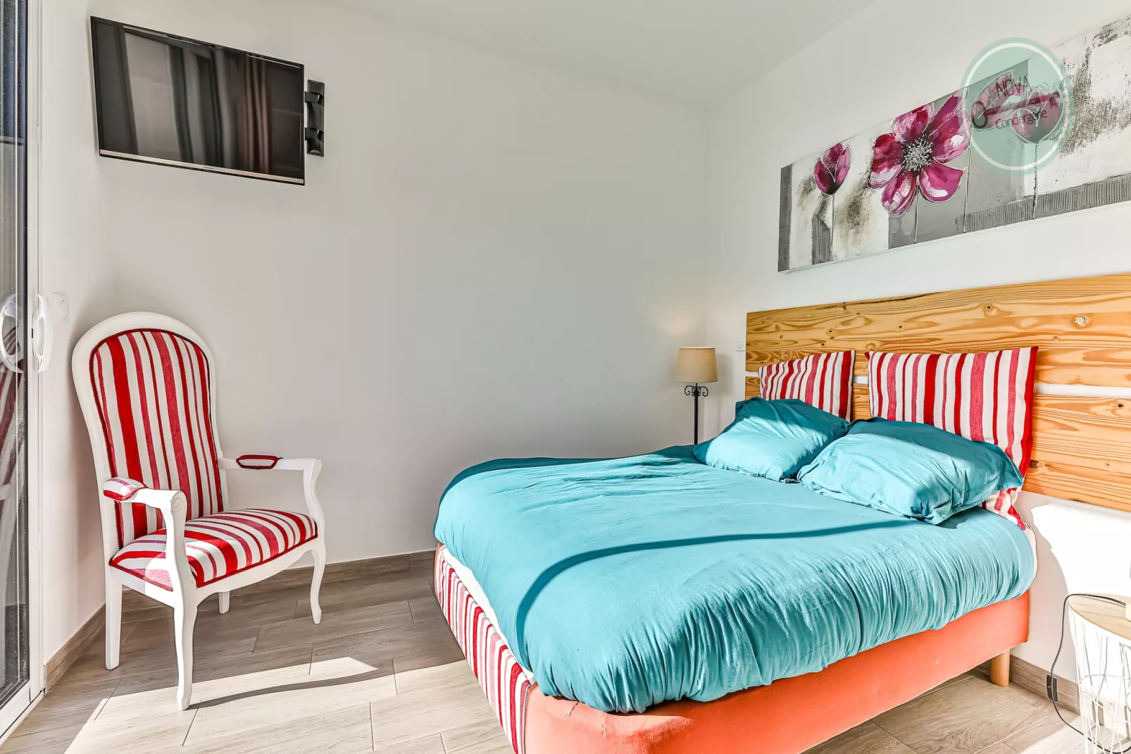 Villa la Fleur des Dunes-Schlafzimmer