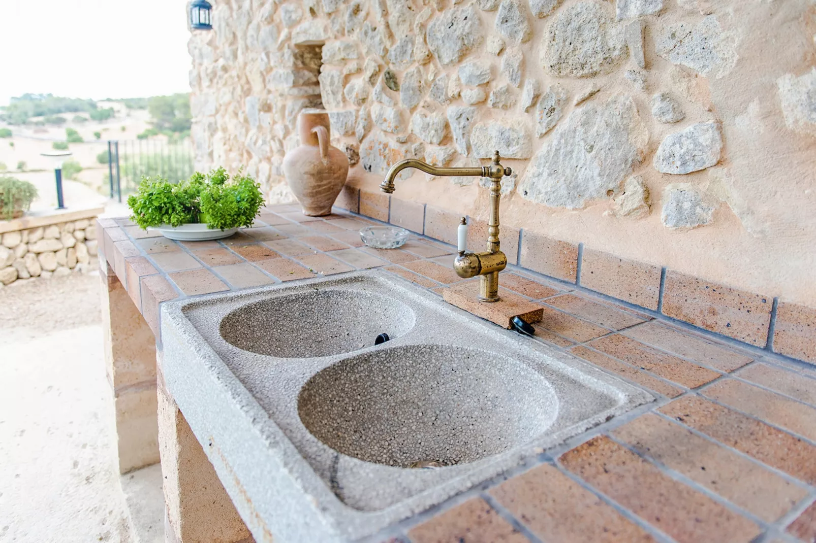Es Turo Daviu, Finca 5StarsHome Mallorca-Terrace balcony