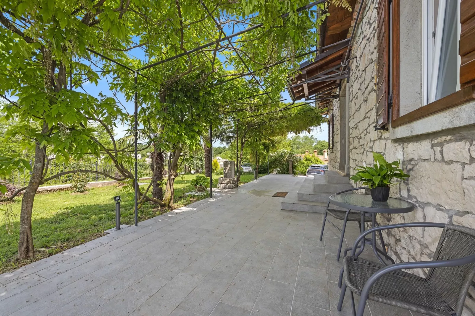 Villa Katarina - Old Stone House with Private Pool-Terrace balcony
