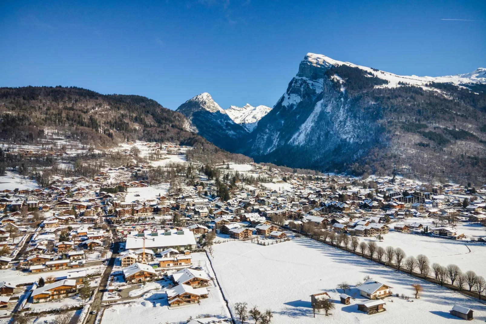 SAMOËNS-S8L-Gebiet Winter 5 km