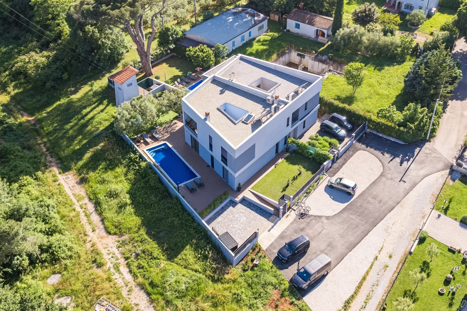 Villa Pinus-View summer