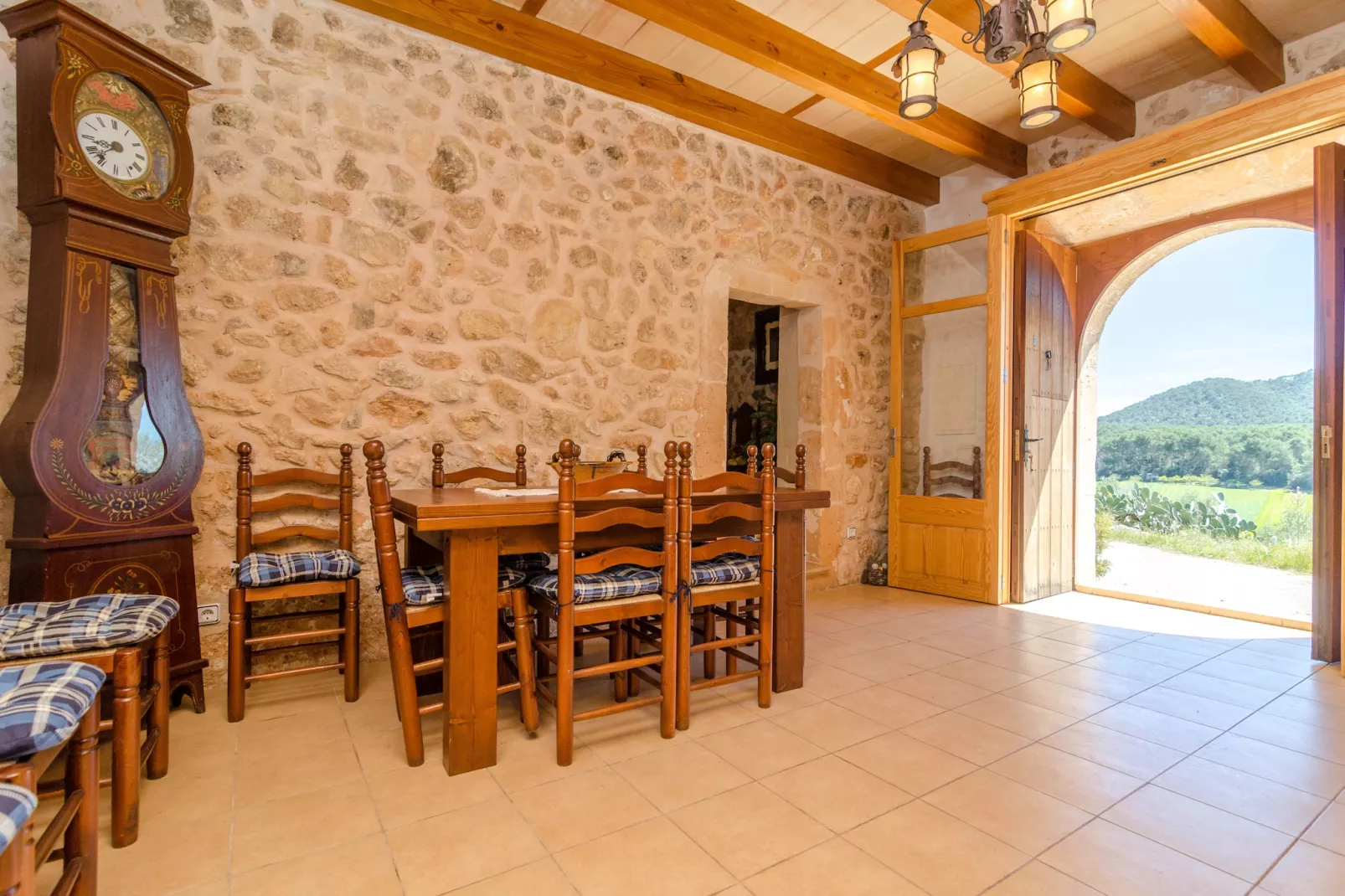Can Gallot De Punxuat-Dining room