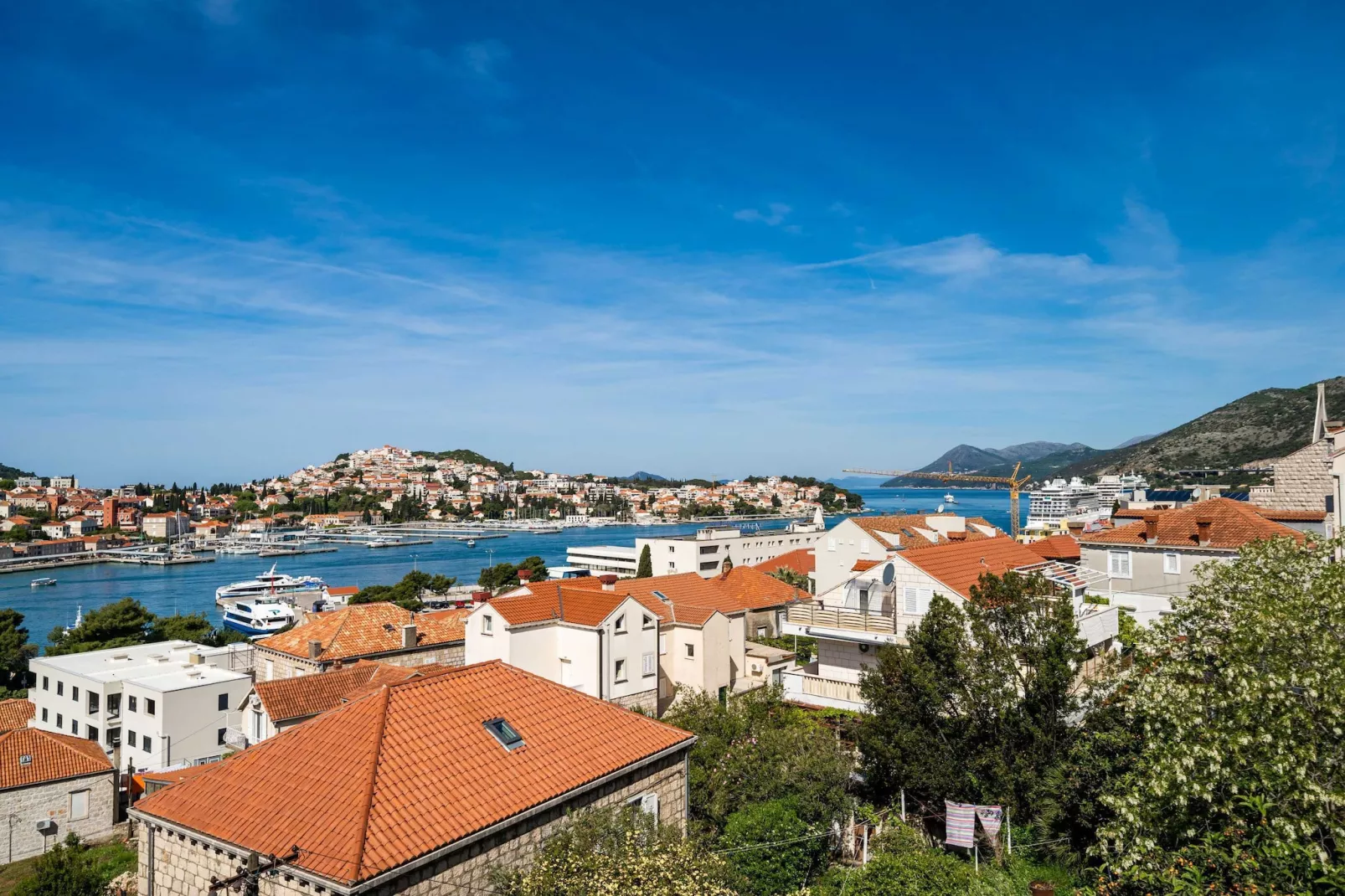 Apartment Radovan - One-Bedroom Apartment with Balcony and Sea View-Aussicht