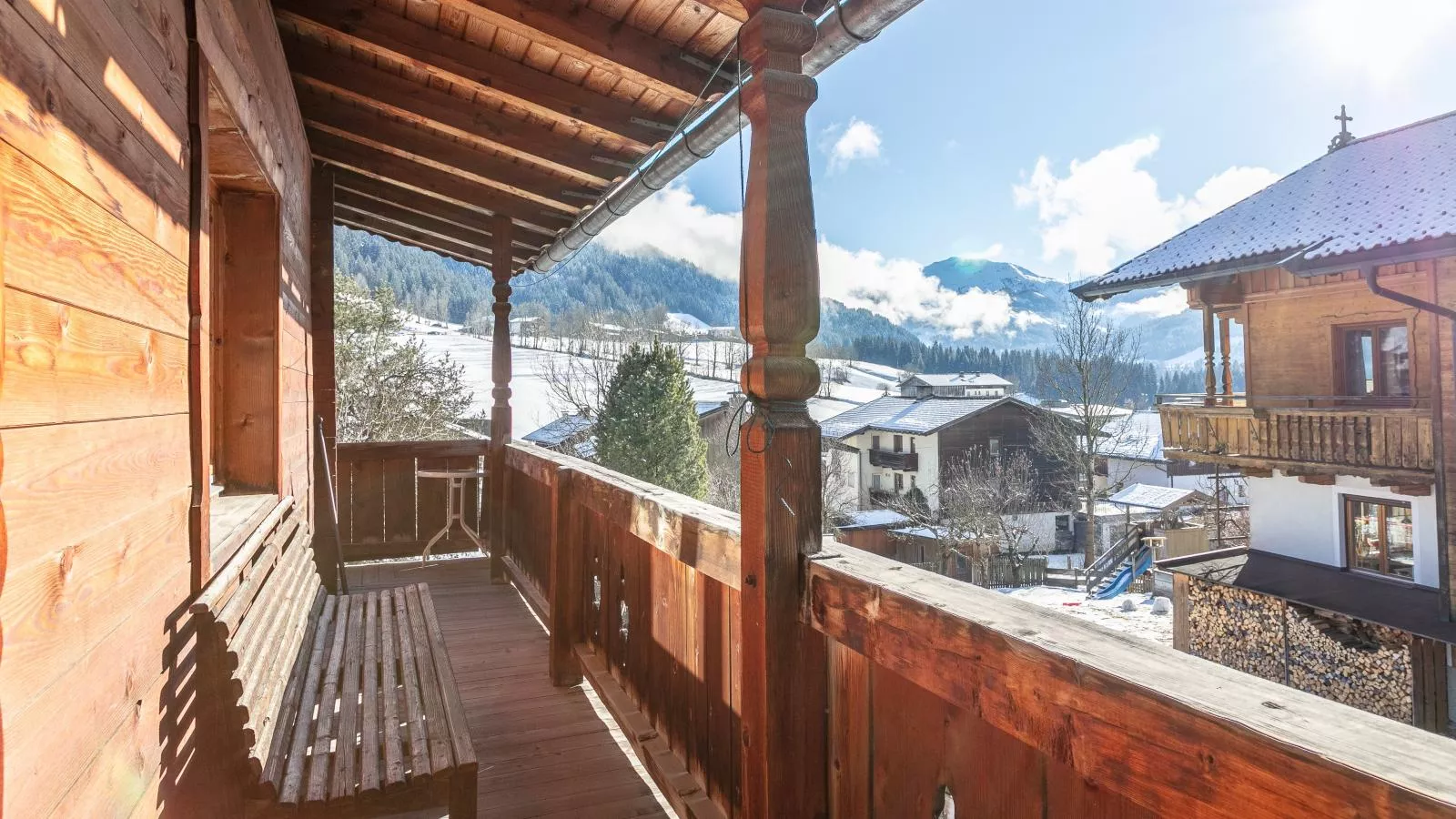 Huberhof 2-Vue d'hiver