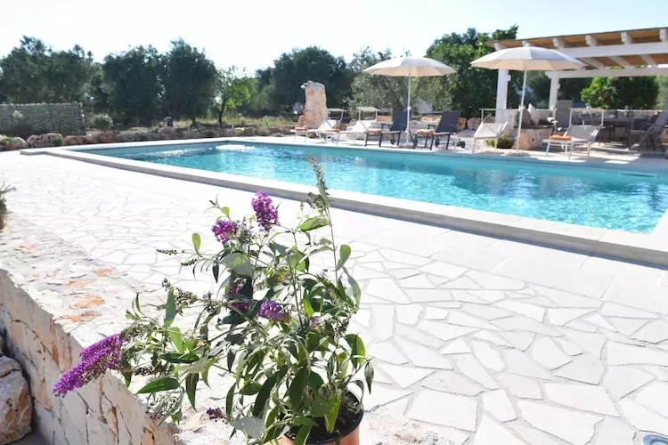 Villa Trulli dell'amore mit beheiztem Pool in Ostuni-Pool