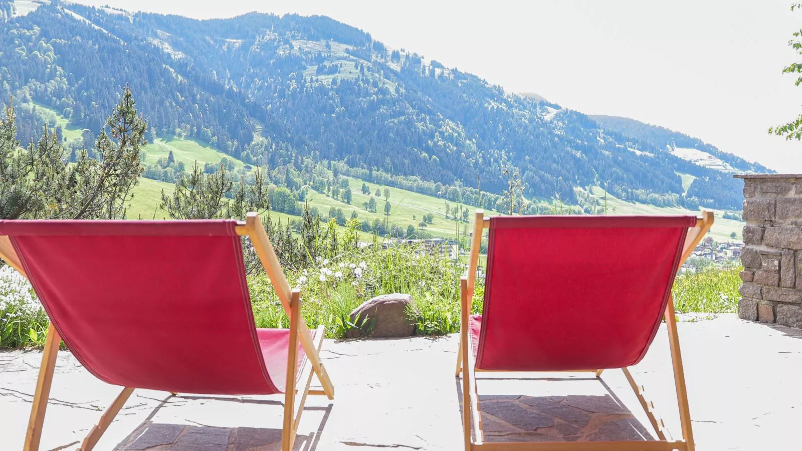Kitzbüheler-Alpen Chalet-Aussicht Sommer
