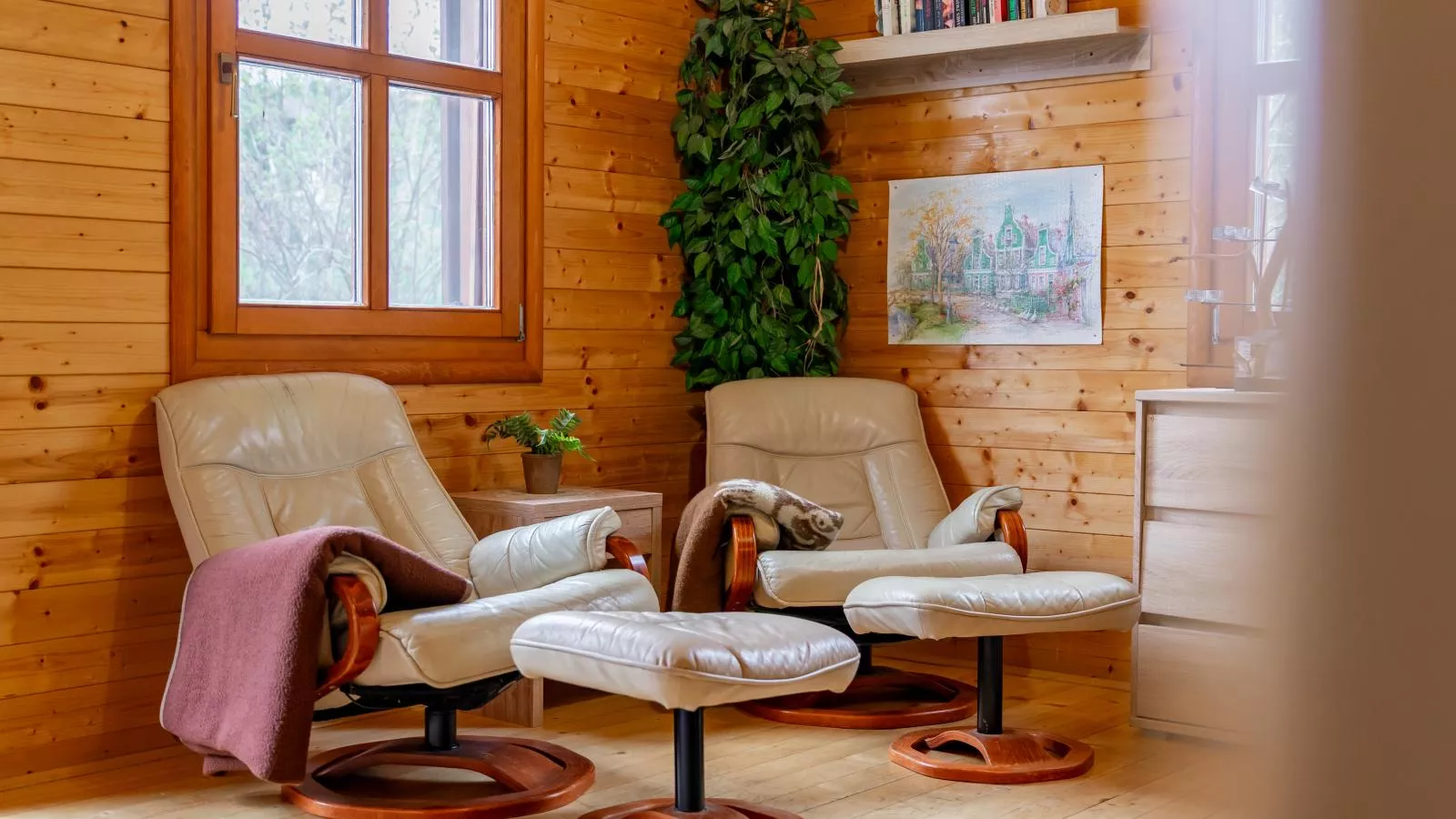 Sternenchalet-Wohnzimmer