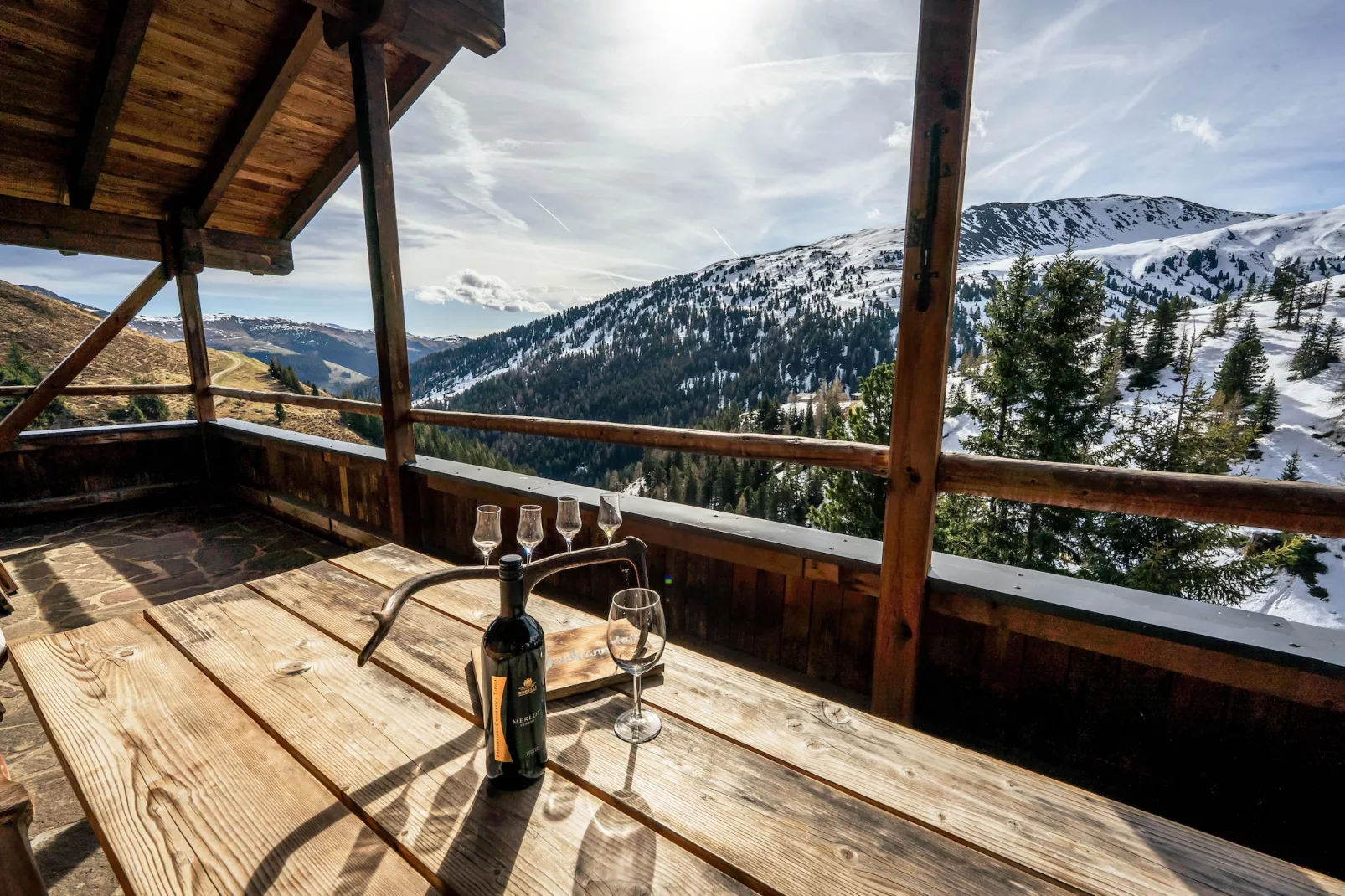 Edelweisshütte-Terrassenbalkon