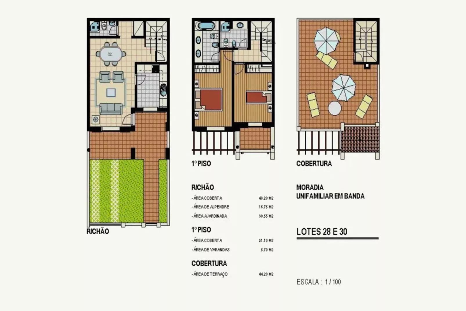 30 Terraços de Benagil (Casa Domingos)-Plan d'étage