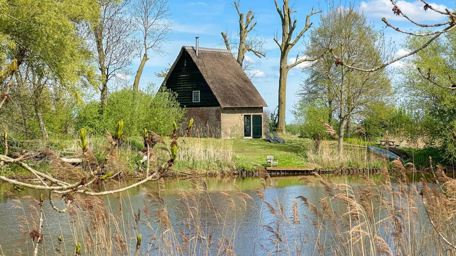 Biesboschhuisje-Extérieur été