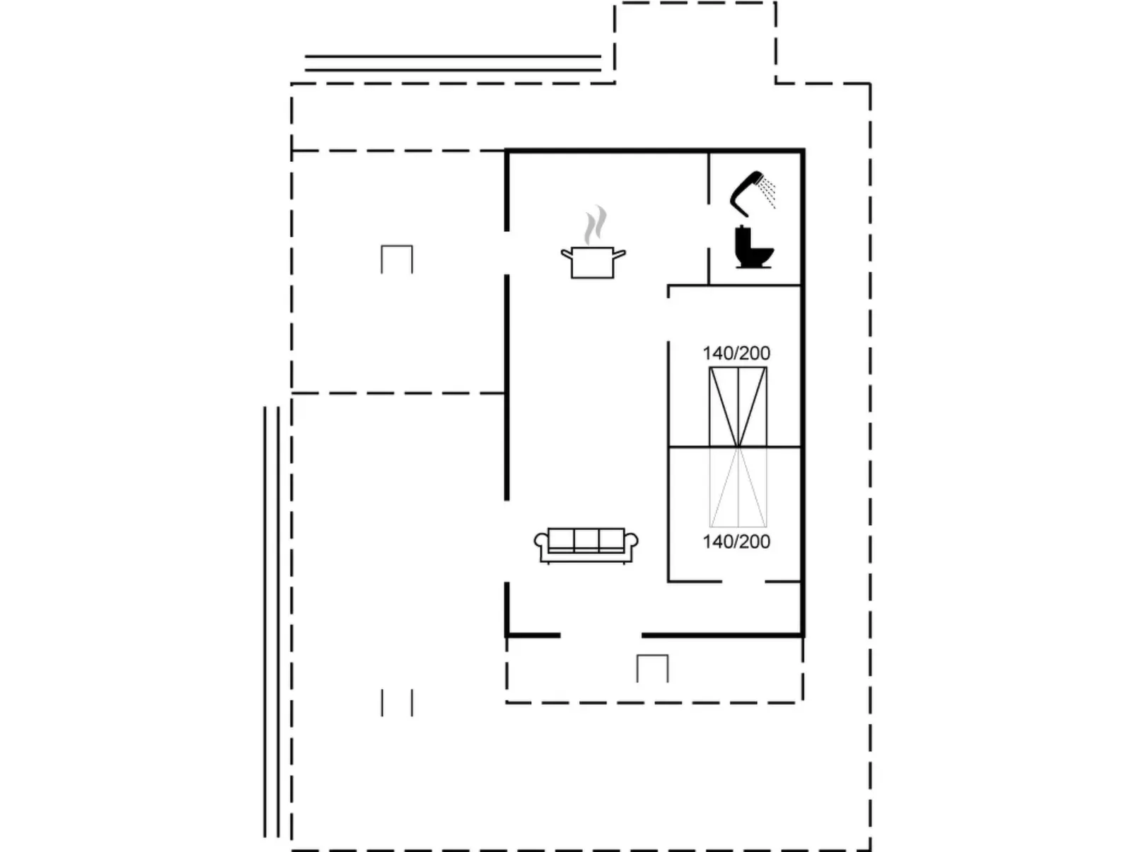 "Swea" - 275m from the sea-Inside