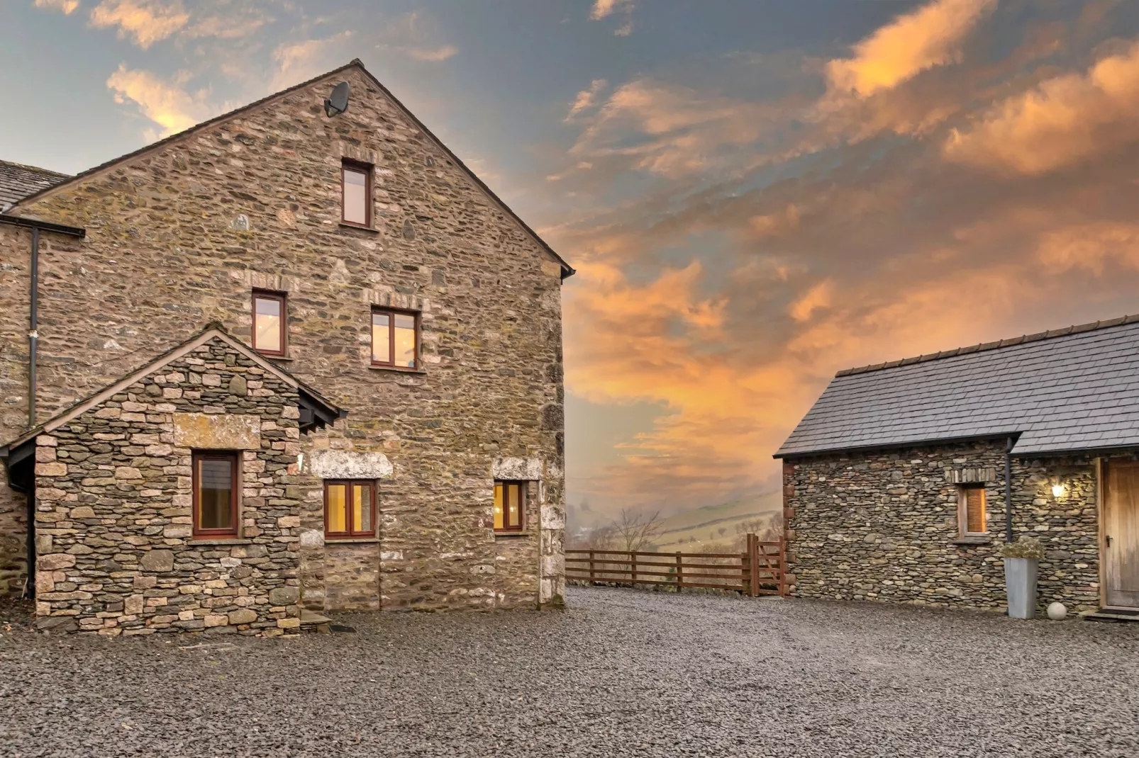 Bretherdale Barn-Außenbereich