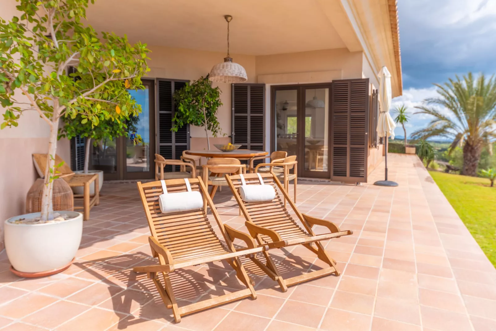 Sa Roca Blanca-Terrace balcony