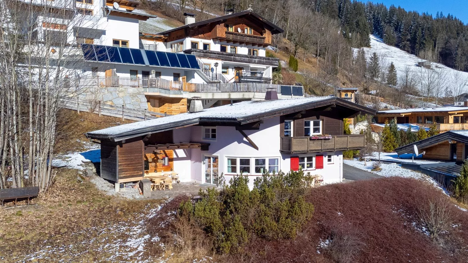 Kitzbüheler-Alpen Chalet-Außenbereich Winter