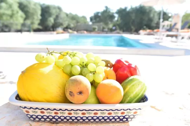 Villa Trulli dell'amore mit beheiztem Pool in Ostuni-Pool